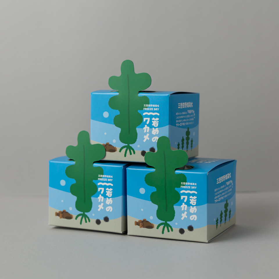 フリーズドライ　若めのワカメ